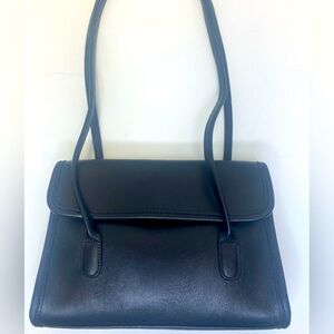 Vintage Coach Laurie black shoulder bag 9032  retired made in USA 1990’s